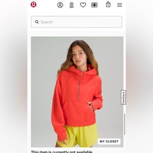 Lululemon scuba hoodie womens